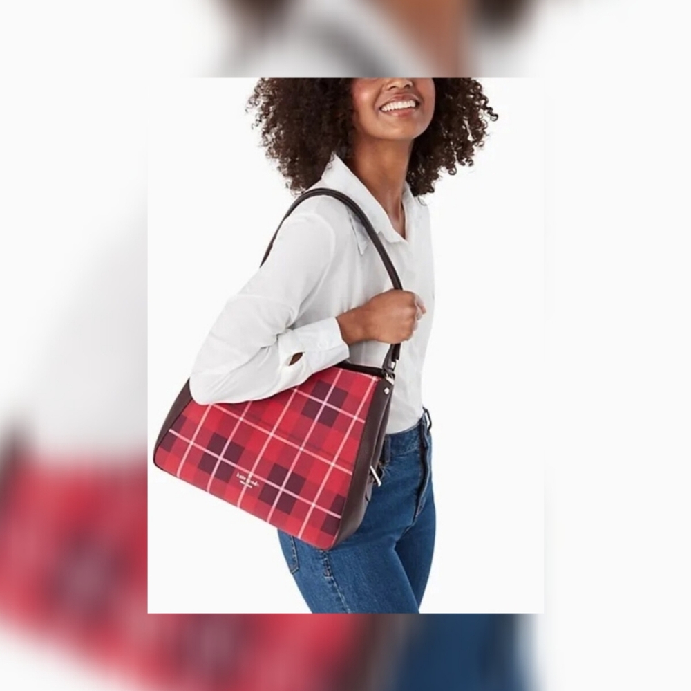 KateSpade Leila MediumTriple-Compartment Shoulder Bag